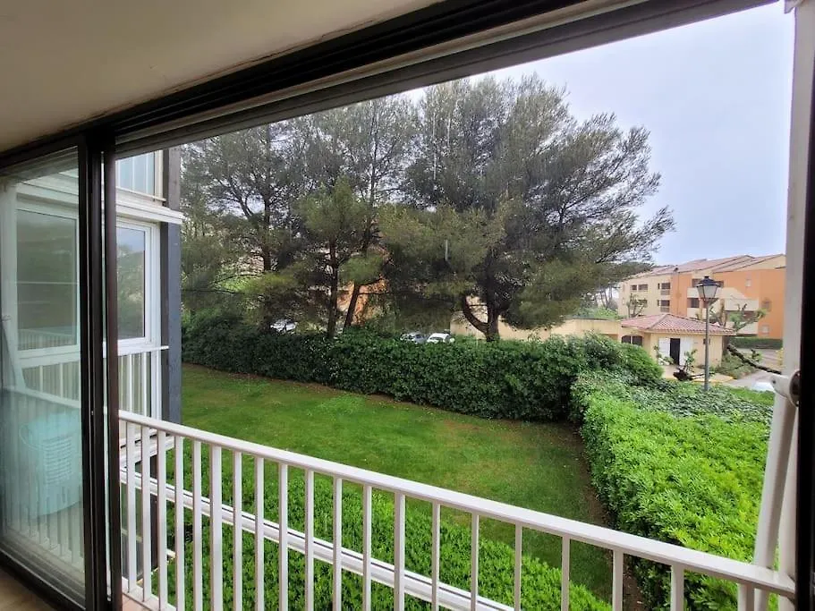 Daire Appartement Cosy En Residence Privee, Bord De Mer Six-Fours-les-Plages Fransa
